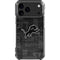 NFL Detroit Lions Black & White iPhone 18 Pro Max Clear Case