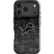 NFL Detroit Lions Black & White iPhone 18 Pro Max Impact Case