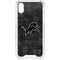 NFL Detroit Lions Black & White iPhone XS Clear Case