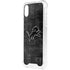 NFL Detroit Lions Black & White iPhone XS Clear Case