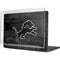 NFL Detroit Lions Black & White MacBook Cases
