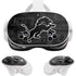 NFL Detroit Lions Black & White Meta Quest 3S Skin