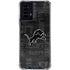 NFL Detroit Lions Black & White Moto G Power 5G (2024) Clear Case