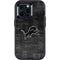 NFL Detroit Lions Black & White Otterbox Defender iPhone Skin