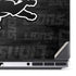 NFL Detroit Lions Black & White Dell Precision Skin