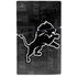 NFL Detroit Lions Black & White PS5 Slim Digital Edition Console Skin
