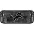 NFL Detroit Lions Black & White Steam Deck Handheld Gaming Computer OLED Skin