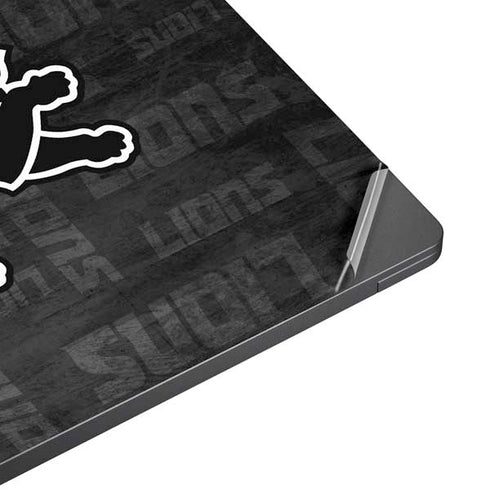 NFL Detroit Lions Black & White Surface Laptop 7 15in Skin