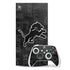 NFL Detroit Lions Black & White Xbox Series X Skins