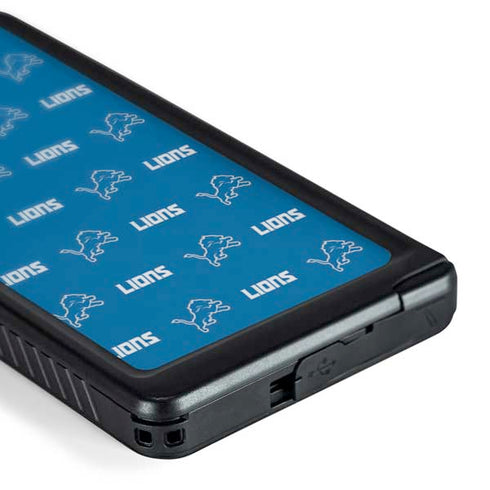 NFL Detroit Lions Blitz Series Galaxy S24 Ultra Waterproof Case