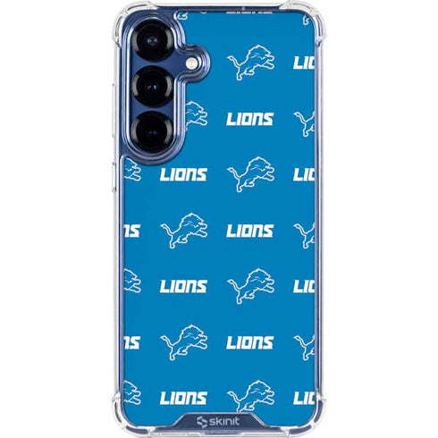 NFL Detroit Lions Blitz Series Galaxy S25 Plus Clear Case
