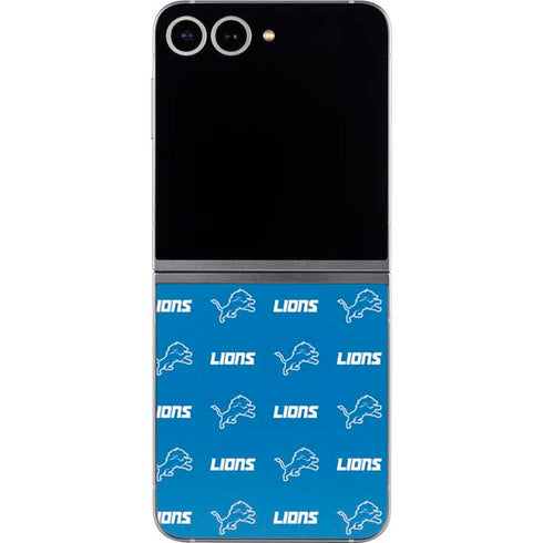 NFL Detroit Lions Blitz Series Galaxy Z Flip6 Skin