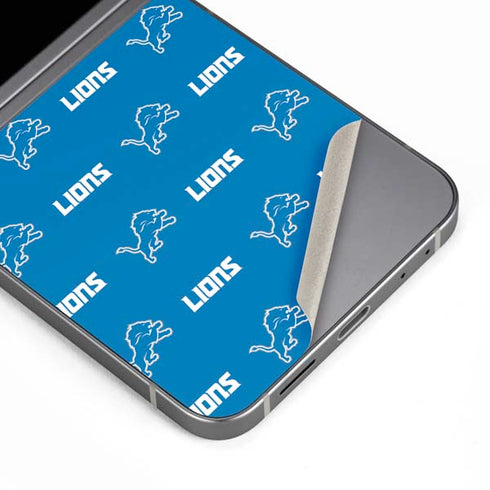 NFL Detroit Lions Blitz Series Galaxy Z Flip6 Skin