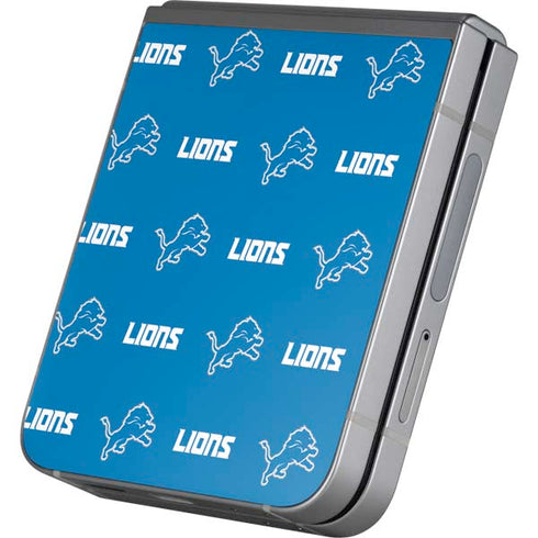 NFL Detroit Lions Blitz Series Galaxy Z Flip6 Skin