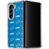 NFL Detroit Lions Blitz Series Galaxy Z Fold5 5G Clear Case