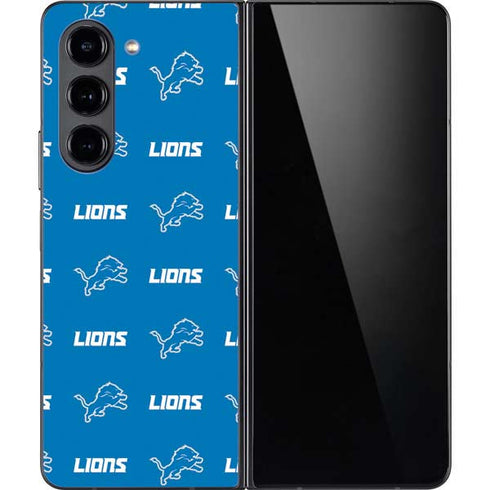 NFL Detroit Lions Blitz Series Galaxy Z Fold5 5G Skin