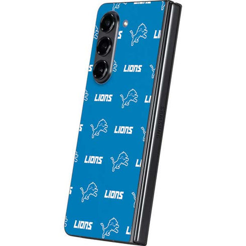 NFL Detroit Lions Blitz Series Galaxy Z Fold5 5G Skin