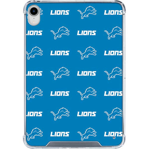 NFL Detroit Lions Blitz Series iPad 11th Gen (2025) Clear Case