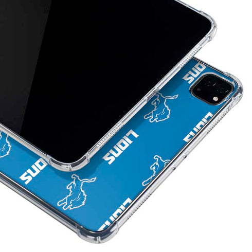 NFL Detroit Lions Blitz Series iPad Pro 11in (2024) Clear Case