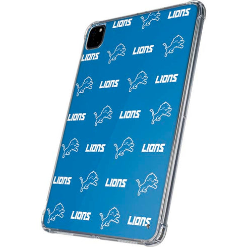 NFL Detroit Lions Blitz Series iPad Pro 11in (2024) Clear Case