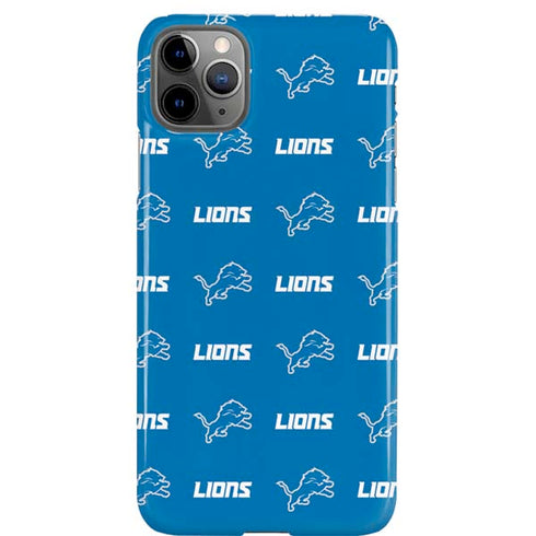 NFL Detroit Lions Blitz Series iPhone Cases
