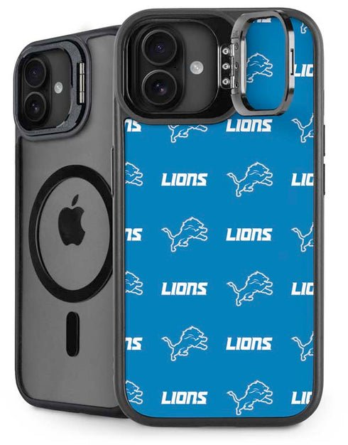 NFL Detroit Lions Blitz Series iPhone 16 Plus Kickstand Case