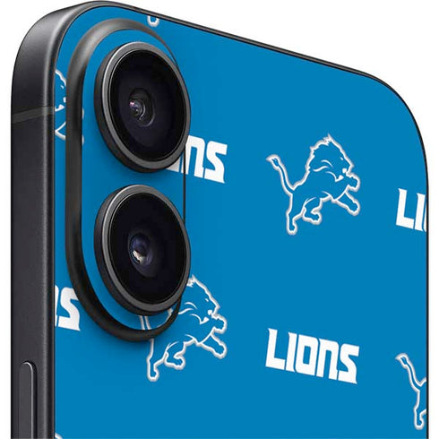 NFL Detroit Lions Blitz Series iPhone 16 Plus Skin