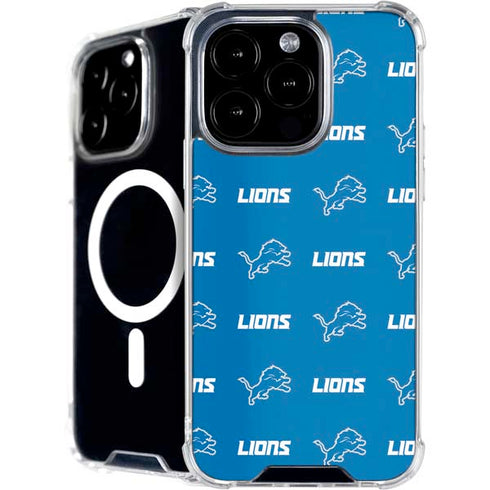 NFL Detroit Lions Blitz Series iPhone 16 Pro Max MagSafe Case