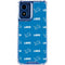 NFL Detroit Lions Blitz Series Moto G 5G (2024) Clear Case