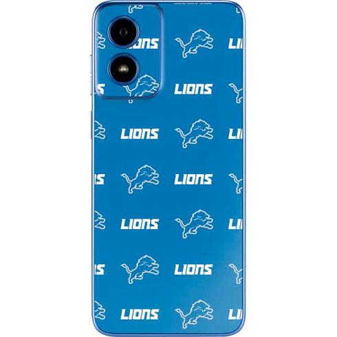 NFL Detroit Lions Blitz Series Moto G Play 4G (2024) Skin