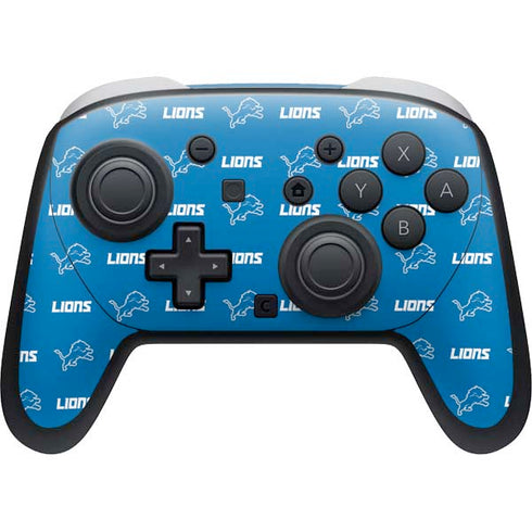 NFL Detroit Lions Blitz Series Nintendo Switch 2 (2025) Pro Controller Skin