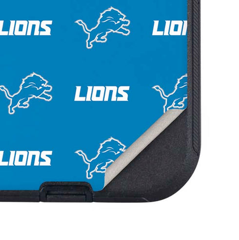 NFL Detroit Lions Blitz Series Otterbox Defender iPhone Skin
