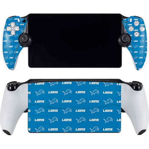 NFL Detroit Lions Blitz Series PlayStation Portal Remote Player Skin