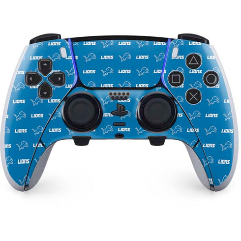 NFL Detroit Lions Blitz Series PS5 DualSense Edge Pro Controller Skin