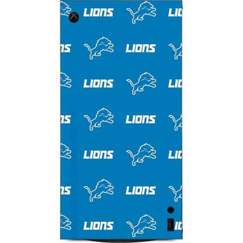 NFL Detroit Lions Blitz Series XBox Series X Digital Edition Console Skin