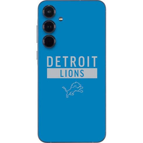 NFL Detroit Lions Blue Performance Series Galaxy A35 5G Skin