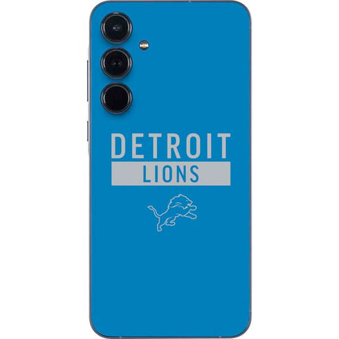 NFL Detroit Lions Blue Performance Series Galaxy A55 5G Skin