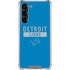 NFL Detroit Lions Blue Performance Series Galaxy S24 FE Clear Case