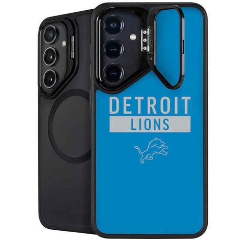 NFL Detroit Lions Blue Performance Series Galaxy S24 Kickstand Case