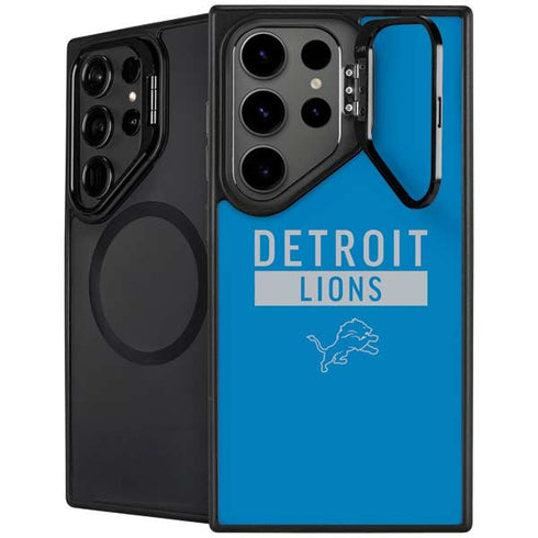NFL Detroit Lions Blue Performance Series Galaxy S24 Ultra Kickstand Case