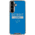 NFL Detroit Lions Blue Performance Series Galaxy S26 Clear Case