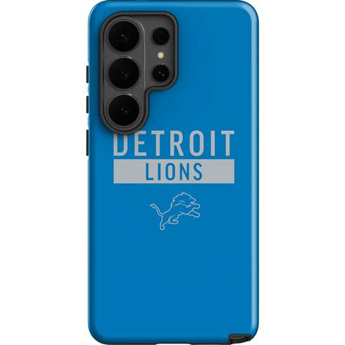 NFL Detroit Lions Blue Performance Series Galaxy S26 Ultra Impact Case