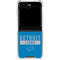 NFL Detroit Lions Blue Performance Series Galaxy Z Flip6 Clear Case