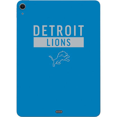 NFL Detroit Lions Blue Performance Series Apple iPad Air Skin