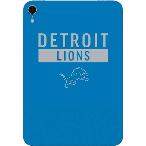 NFL Detroit Lions Blue Performance Series Apple iPad Mini Skin