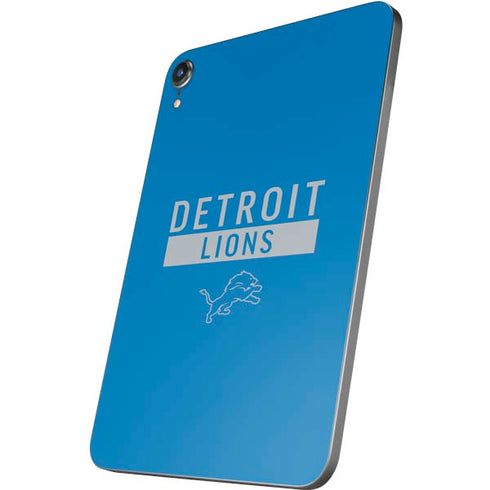 NFL Detroit Lions Blue Performance Series Apple iPad Mini Skin