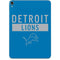 NFL Detroit Lions Blue Performance Series Apple iPad Pro Skin