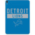 NFL Detroit Lions Blue Performance Series Apple iPad Pro Skin