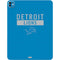 NFL Detroit Lions Blue Performance Series iPad Pro 13in M4 (2024) Skin