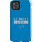 NFL Detroit Lions Blue Performance Series iPhone Cases